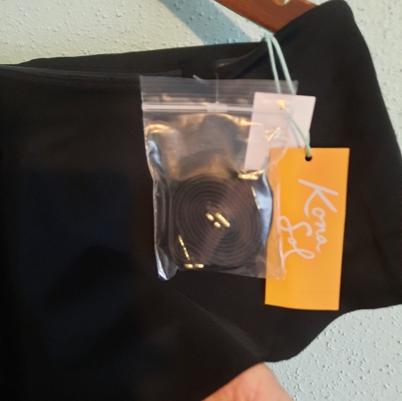 Kona Sol Flounce Bandeau Strapless One Piece Swimsuit Size 16 - Picture 9 of 11